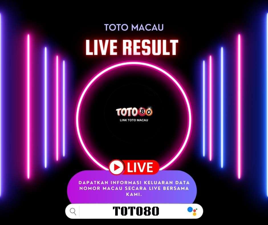 Toto Macau - Data Live Draw Result Today 2024.